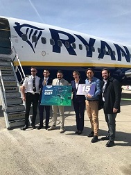 Abruzzo Airport, rinnovato il contratto con Ryanair